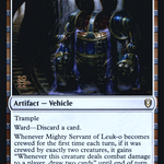 Mighty Servant of Leuk-o (PRE-324S) - Battle for Baldur's Gate Promos Foil