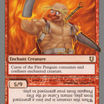 Curse of the Fire Penguin // Curse of the Fire Penguin Creature (UNH-073) - Unhinged