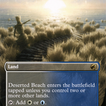 Deserted Beach (MID-281) - Innistrad: Midnight Hunt (Borderless)