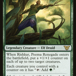 Rishkar, Peema Renegade (NEC-126) - Neon Dynasty Commander