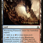 Wandering Fumarole (PRE-182S) - Oath of the Gatewatch Promos Foil