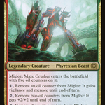 Migloz, Maze Crusher (ONE-210) - Phyrexia: All Will Be One
