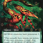 Virulent Sliver (SLD-659Φ) - Secret Lair Drop: (Extended Art) Foil