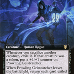 Prowling Geistcatcher (MIC-059) - Midnight Hunt Commander: (Extended Art)