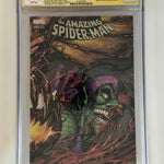 [Signed by Tyler Kirkham] Amazing Spider-Man #800 CGC 9.8 Yellow Label Exclusive Var