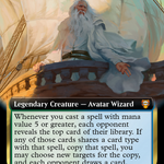 Gandalf, Westward Voyager (LTC-089) - Tales of Middle-earth Commander: (Extended Art)
