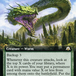 Emergent Woodwurm (MOC-124) - March of the Machine Commander: (Extended Art)