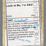 Look at Me, I'm R&D (UNH-017) - Unhinged