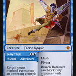 Brazen Borrower // Petty Theft (ELD-039) - Throne of Eldraine