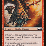 Goblin Arsonist (M12-136) - Magic 2012