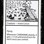 Swarm of Locus (CMB1-048) - Mystery Booster Playtest Cards 2021