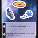 Playable Delusionary Hydra (UNF-030) - Unfinity Sticker Sheets