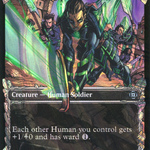 Coppercoat Vanguard (MAT-186) - March of the Machine: The Aftermath: (Showcase) Foil