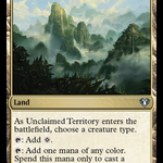 Unclaimed Territory (CMM-1050) - Commander Masters