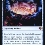 Karn's Sylex (PRE-234) - Dominaria United Promos Foil