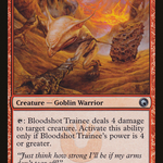 Bloodshot Trainee (SOM-085) - Scars of Mirrodin