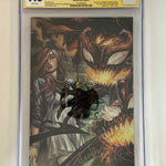 [Signed by Tyler Kirkham] Amazing Spider-Man #799 CGC 9.8 Yellow Label Exclusive Virgin Var