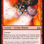 Erratic Cyclops (GRN-098) - Guilds of Ravnica