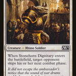 Stonehorn Dignitary (M12-037) - Magic 2012