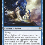 Sphinx of Uthuun (DDI-022) - Duel Decks: Venser vs. Koth