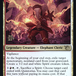 Quintorius, Loremaster (PRE-250S) - March of the Machine Promos Foil
