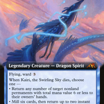 Kairi, the Swirling Sky (NEO-446) - Kamigawa: Neon Dynasty: (Extended Art)