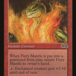 Fiery Mantle (USG-186) - Urza's Saga