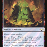 Necron Monolith (40K-161★) - Warhammer 40,000 Commander Foil