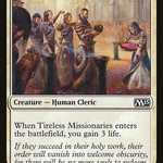 Tireless Missionaries (M15-039) - Magic 2015