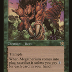 Megatherium (MMQ-259) - Mercadian Masques