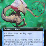 Telekinetic Sliver (SLD-627) - Secret Lair Drop: (Extended Art) Foil
