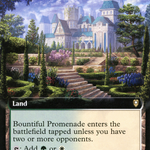 Bountiful Promenade (CLB-601) - Commander Legends: Battle for Baldur's Gate: (Extended Art)