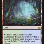 Misty Rainforest (MM3-240) - Modern Masters 2017