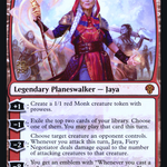 Jaya, Fiery Negotiator (PRE-133) - Dominaria United Promos Foil
