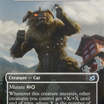 Huntmaster Liger (IKO-370) - Ikoria: Lair of Behemoths / King Caesar, Ancient Guardian (Borderless)