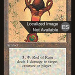 Rod of Ruin (4BB-344) - Fourth Edition Foreign Black Border
