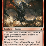 Cavern-Hoard Dragon (LTC-031) - Tales of Middle-earth Commander