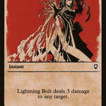 Lightning Bolt (CLB-401) - Commander Legends: Battle for Baldur's Gate: (Showcase)