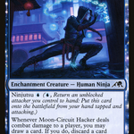 Moon-Circuit Hacker (NEO-067) - Kamigawa: Neon Dynasty: (enchantment)