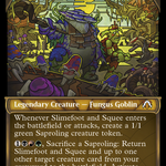 Slimefoot and Squee (PRE-450) - March of the Machine Commander: (Showcase)