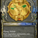 Gold-Forged Thopteryx (MAT-081) - March of the Machine: The Aftermath: (Showcase)