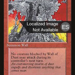 Wall of Dust (4BB-229) - Fourth Edition Foreign Black Border