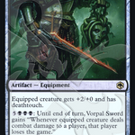 Vorpal Sword (AFR&-124A) - Adventures in the Forgotten Realms Promos Foil