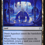 Dimir Aqueduct (C19-239) - Commander 2019