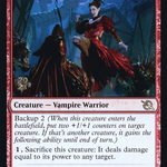 Voldaren Thrillseeker (PRE-171S) - March of the Machine Promos Foil