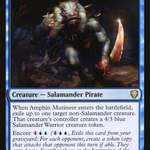 Amphin Mutineer (CMR-055) - Commander Legends