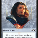 Dack Fayden Emblem (MED2-0R2) - Mythic Edition Tokens