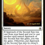 Approach of the Second Sun (PRE-04S) - Amonkhet Promos Foil