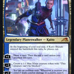 Kaito Shizuki (PRE-226S) - Kamigawa: Neon Dynasty Promos Foil