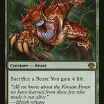 Ravenous Baloth (DDD-008) - Duel Decks: Garruk vs. Liliana